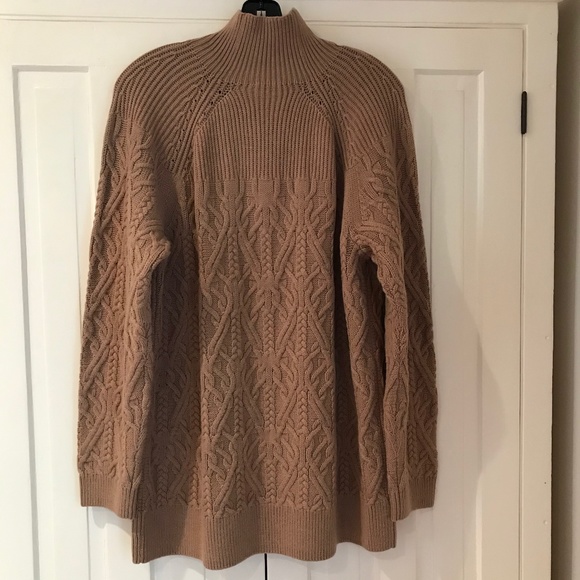 JONQUIL RAGLAN MOCK NECK SWEATER CARMELLO - Picture 5 of 6